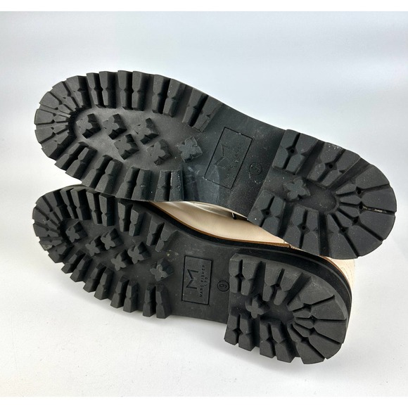 Marc Fisher LTD Indre Leather Hiking Boot Ivory Women's Size 9 - Picture 10 of 12